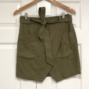Military Green Madewell Skirt